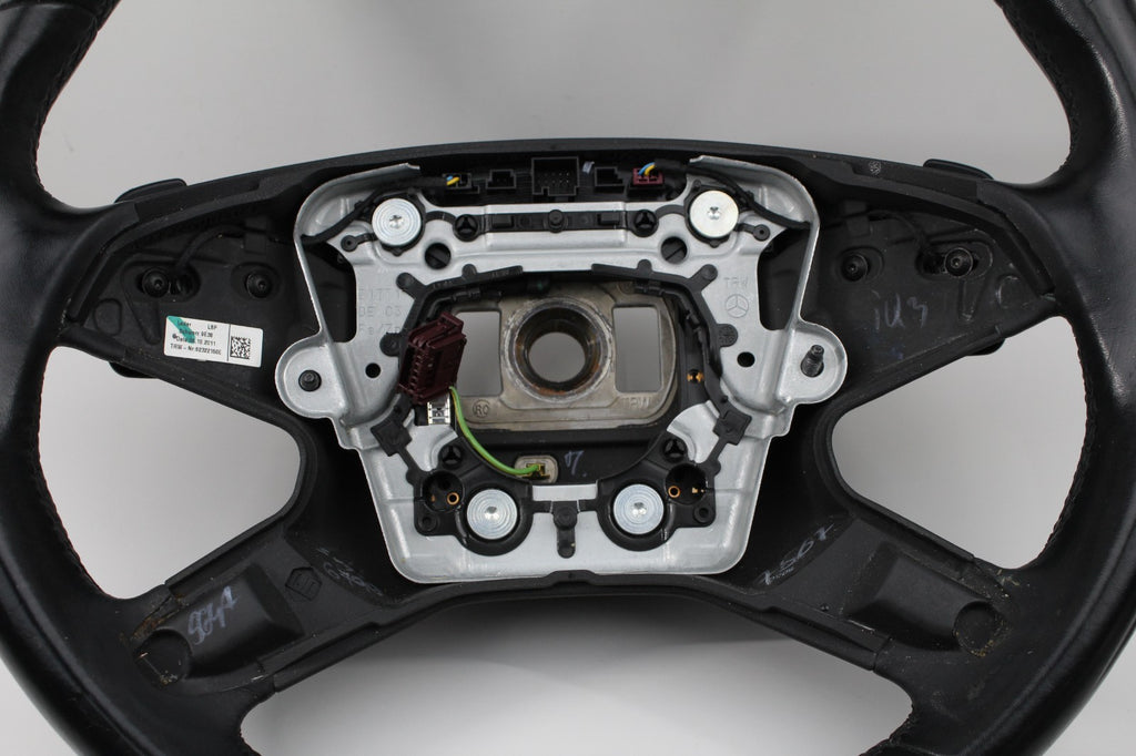 2010-13 MERCEDES E350 STEERING WHEEL WITH PADDLE SHIFTERS OEM A2124600403