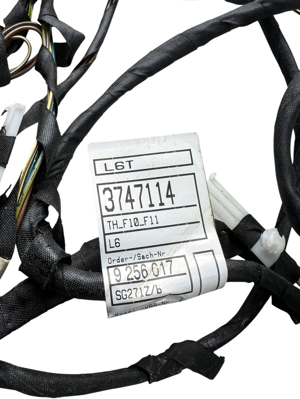 15 BMW 528I REAR Left/RIGHT  DOOR PANEL WIRE WIRING CABLE HARNESS OEM 9256017