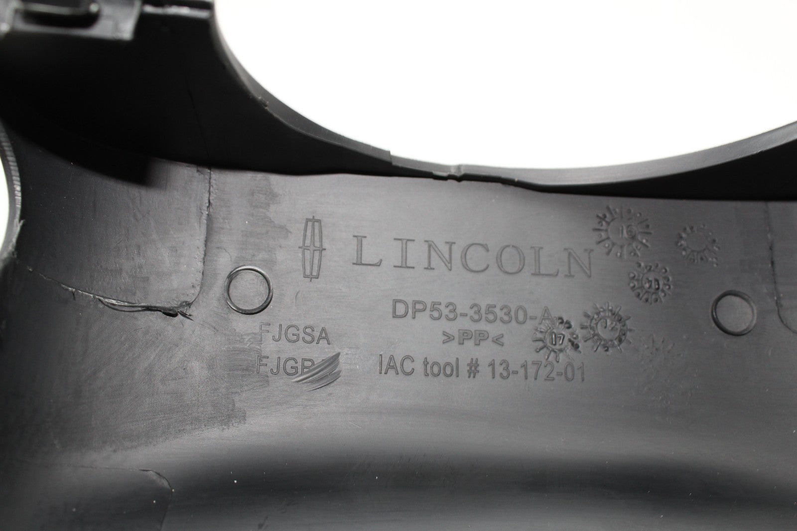 2013-20 LINCOLN MKZ STEERING COLUM SURROUNDING LOWER TRIM OEM DP533530A