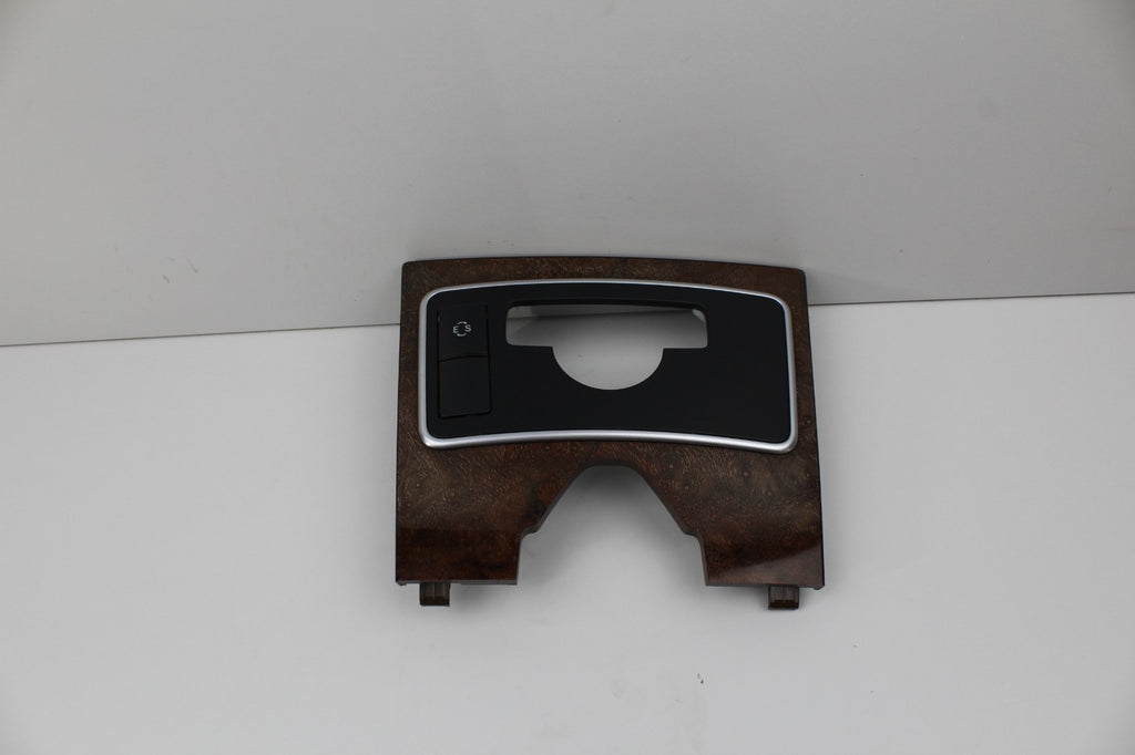 2010-13 MERCEDES E350 CENTER CONSOLE SWITCH TRIM BEZEL WOOD OEM A212680XX07