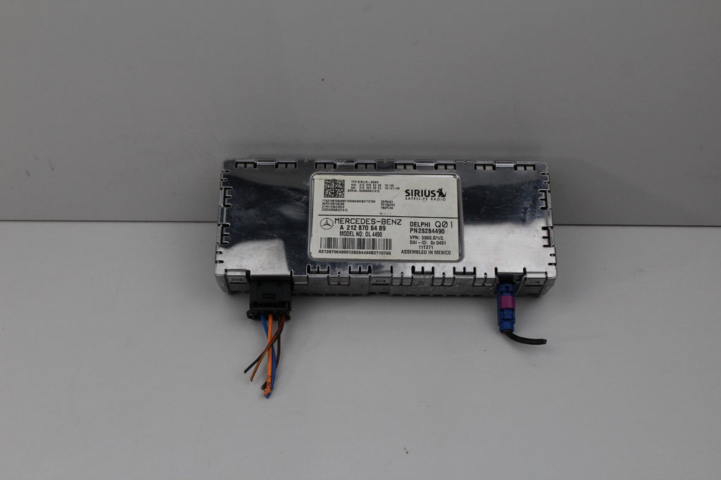 2010-13 MERCEDES E350 SATELLITE RADIO RECEVIER MODULE OEM A2128706489