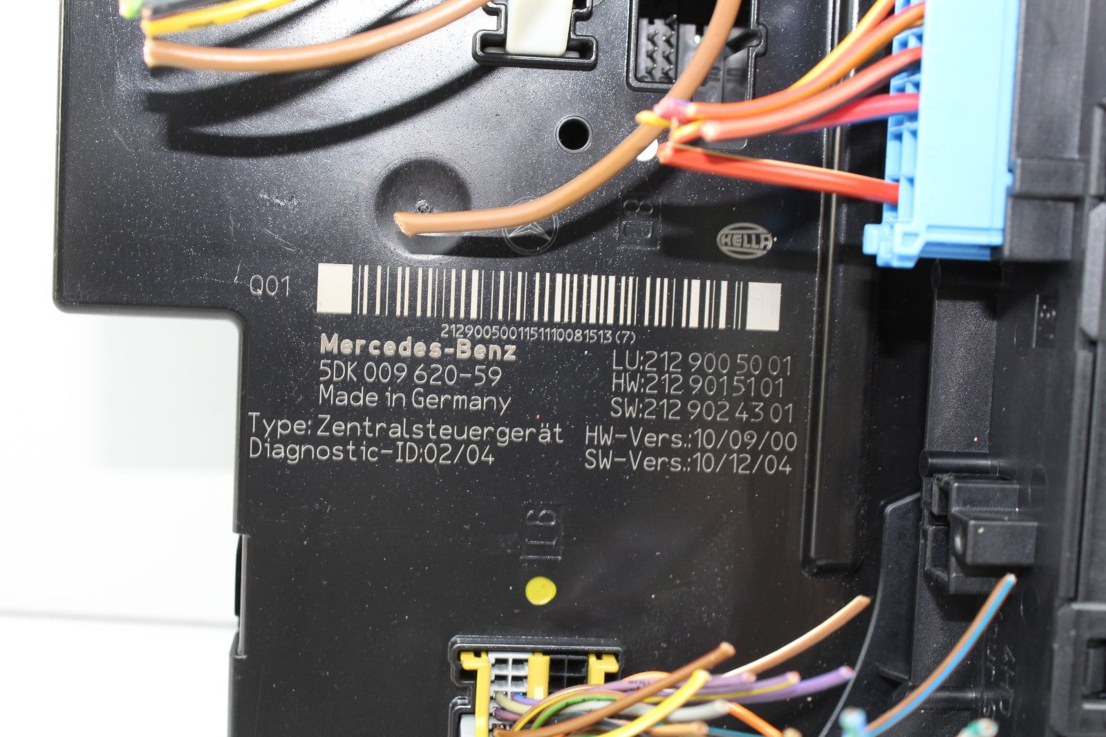 2010-13 MERCEDES E350 REAR FUSE SAM RELAY FUSE BOX OEM 5DK00962059