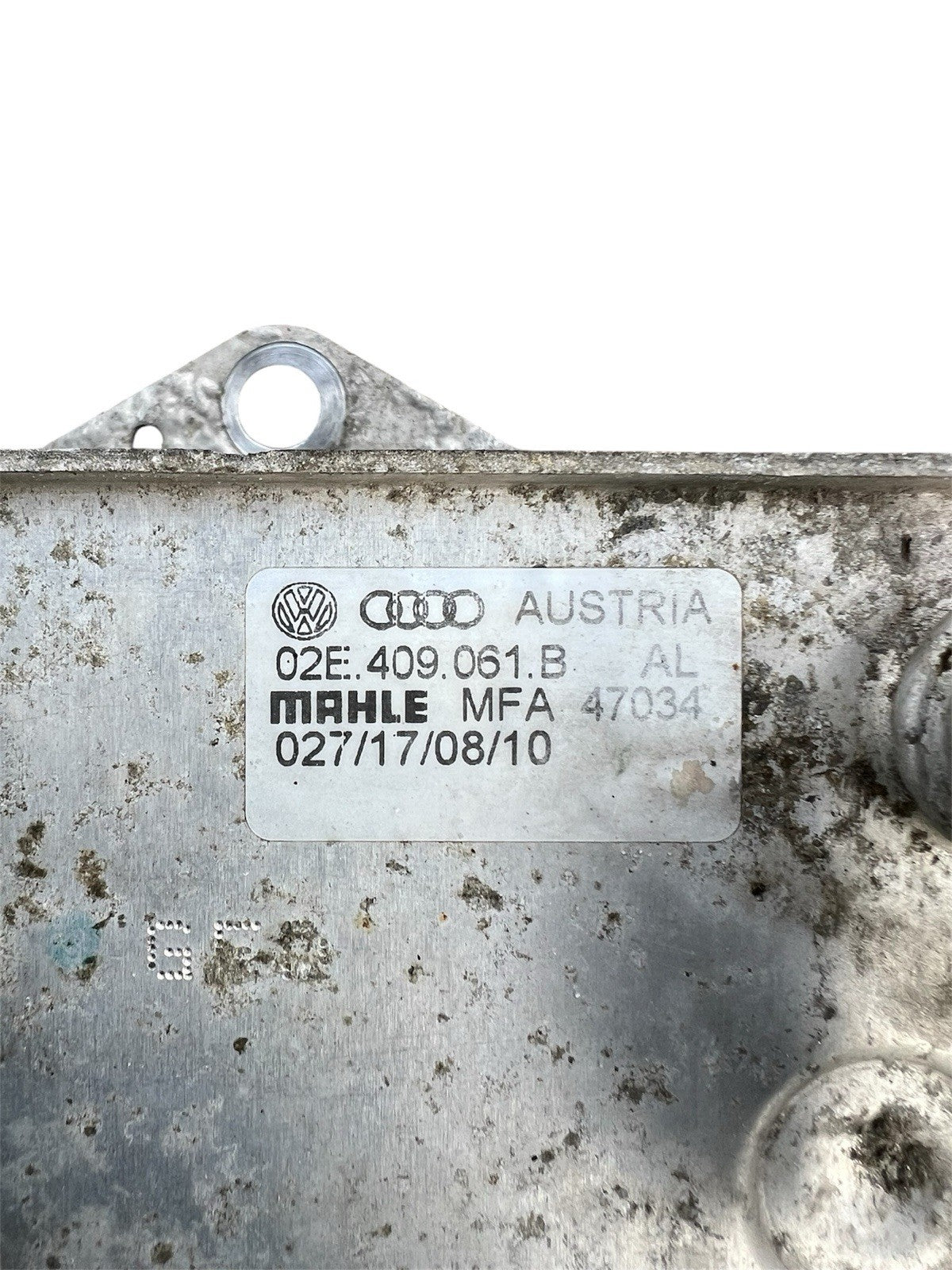 10-14 Volkswagen Jetta 2.0 Diesel Transmission Oil Cooler OEM 02E 409 061 B