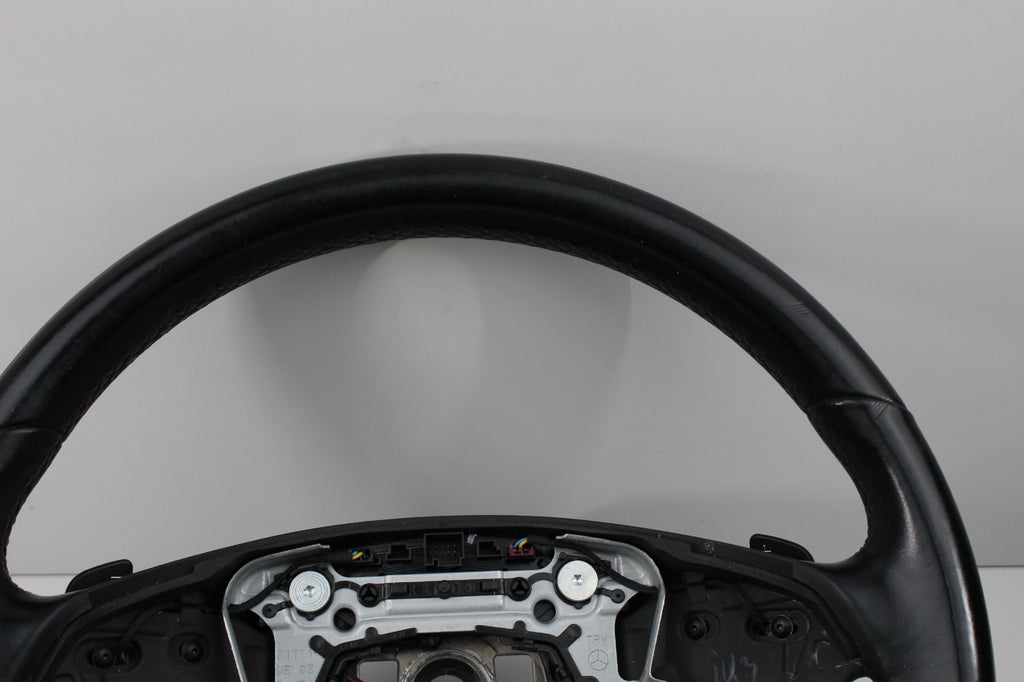 2010-13 MERCEDES E350 STEERING WHEEL WITH PADDLE SHIFTERS OEM A2124600403