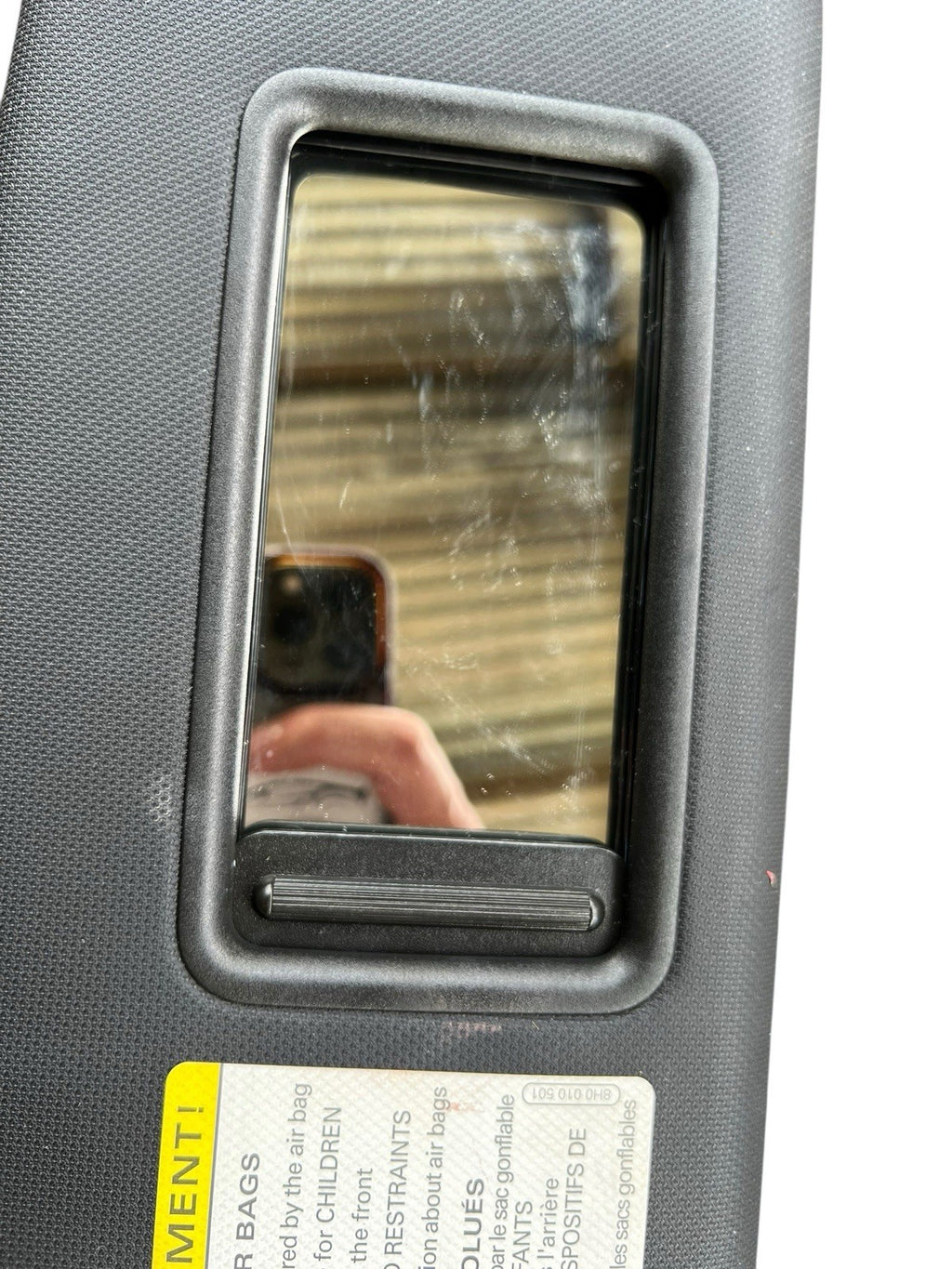 2013 Audi S5 Right Passenger Side Sunvisor OEM 8H0 010 501