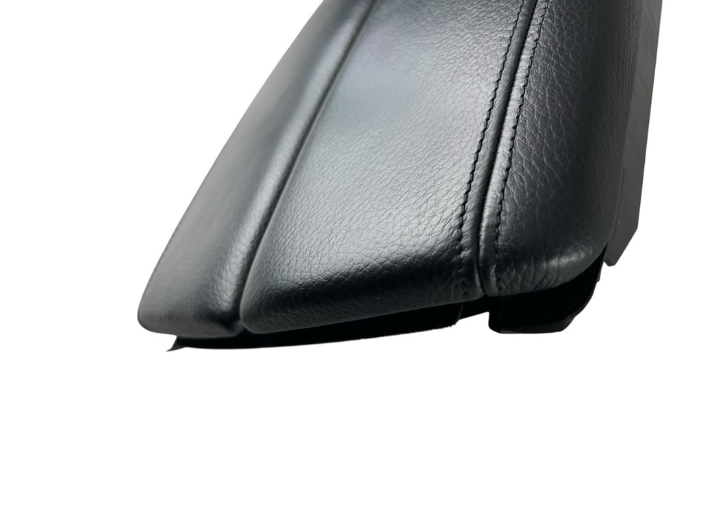 11-16 BMW 5-Series Front Console Arm Rest Armrest Cover Lid Black OEM 921689013