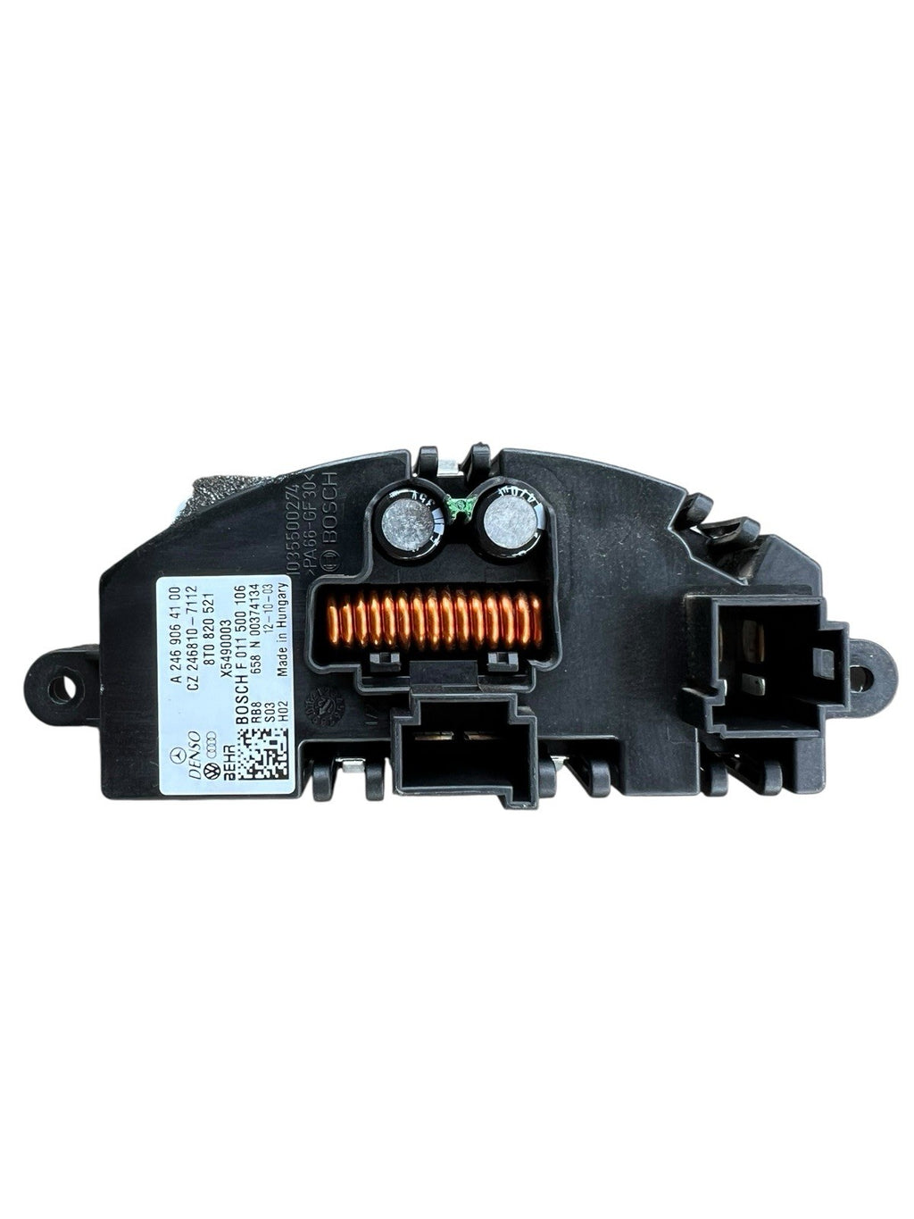 2013-2017 AUDI Q5 A5 S5 A4 A/C HEATER BLOWER MOTOR RESISTOR 8T0 820 521 A OEM