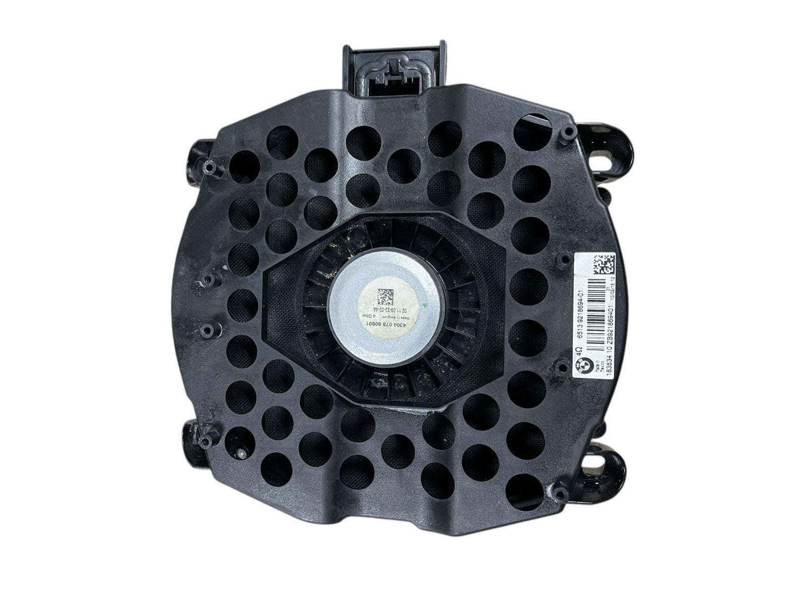 07-13 BMW X5 E70 FLOOR SUBWOOFER SUB WOOFER SPEAKERS OEM 430407860601