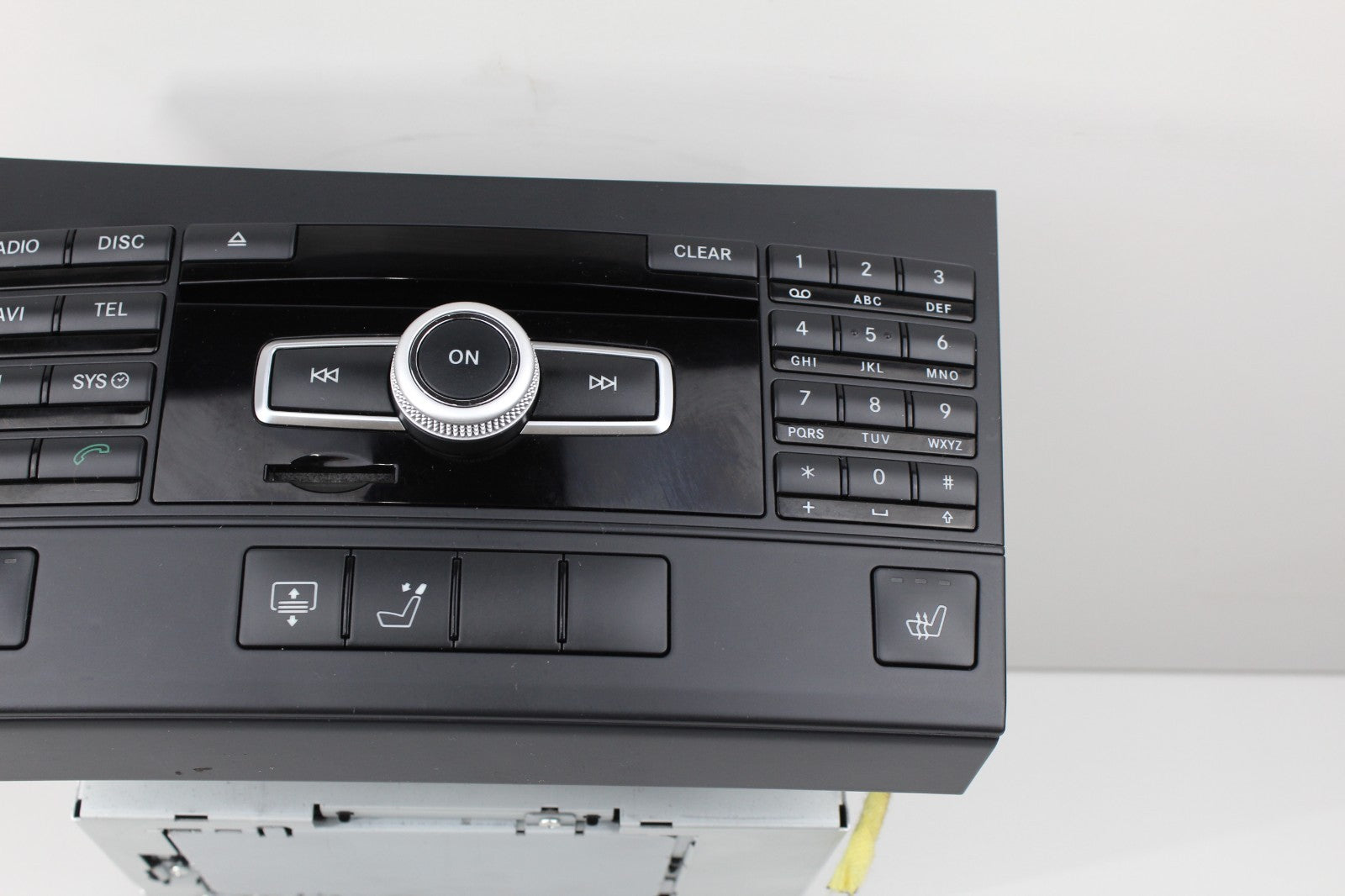 2010-13 MERCEDES E350 COMMAND NAV/RADIO CONTROL UNIT OEM A2129006513 