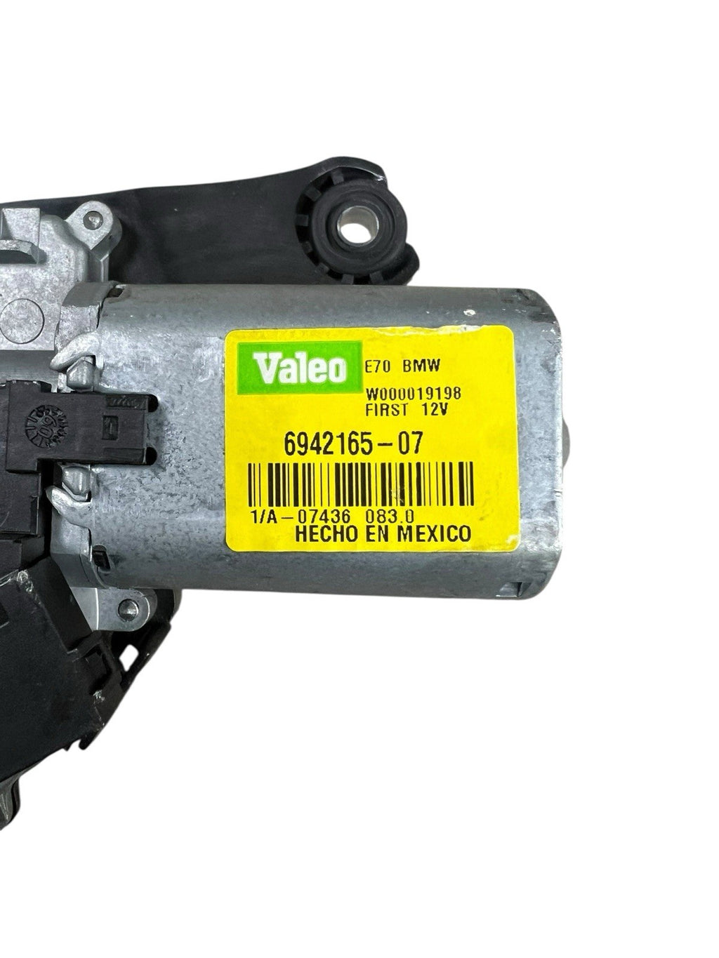2007 BMW X5 REAR WINDOW WIPER MOTOR 6942165-07 OEM