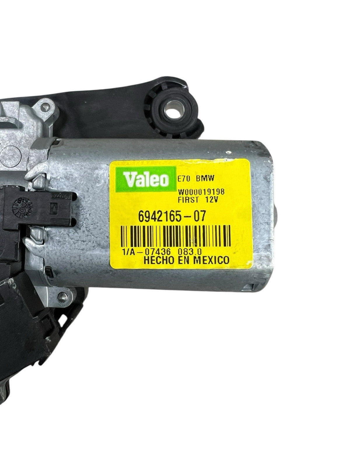 2007 BMW X5 REAR WINDOW WIPER MOTOR 6942165-07 OEM