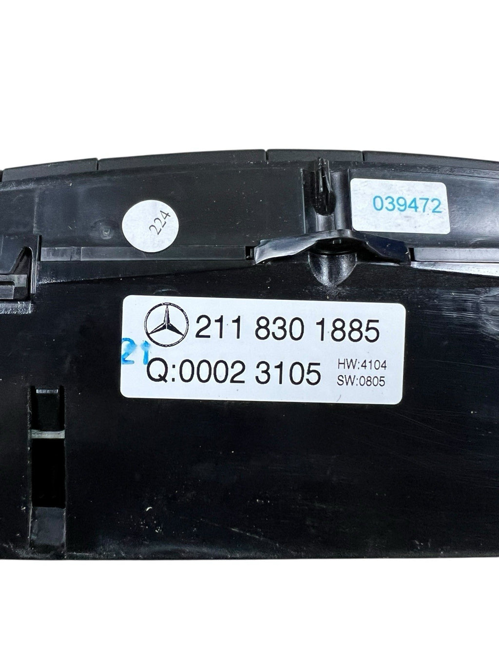 03-09 Mercedes W211 E350 E500 AC Climate Control Control Switch A2118301885 OEM