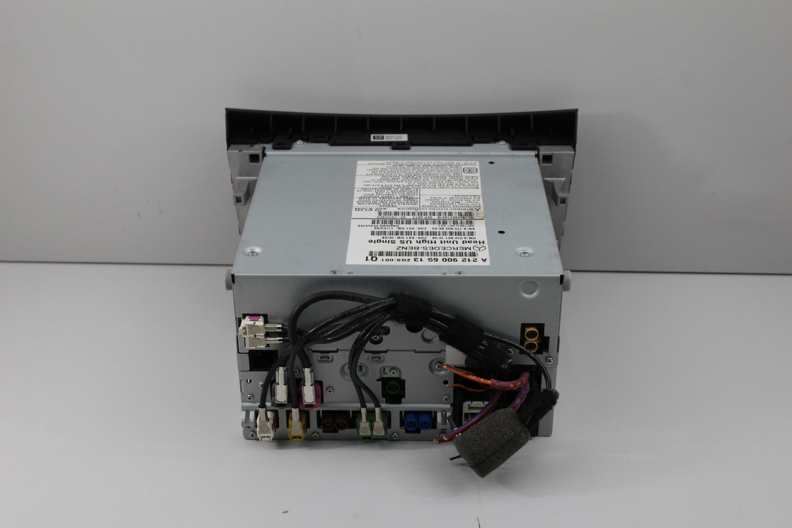 2010-13 MERCEDES E350 COMMAND NAV/RADIO CONTROL UNIT OEM A2129006513 