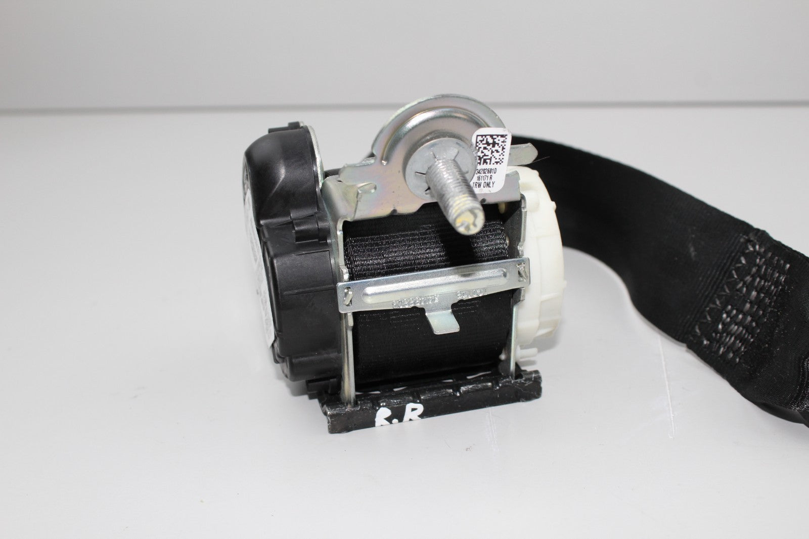17-20 LINCOLN MKZ REAR Right Seat Belt Retractor Black OEM HG93F611B68AC