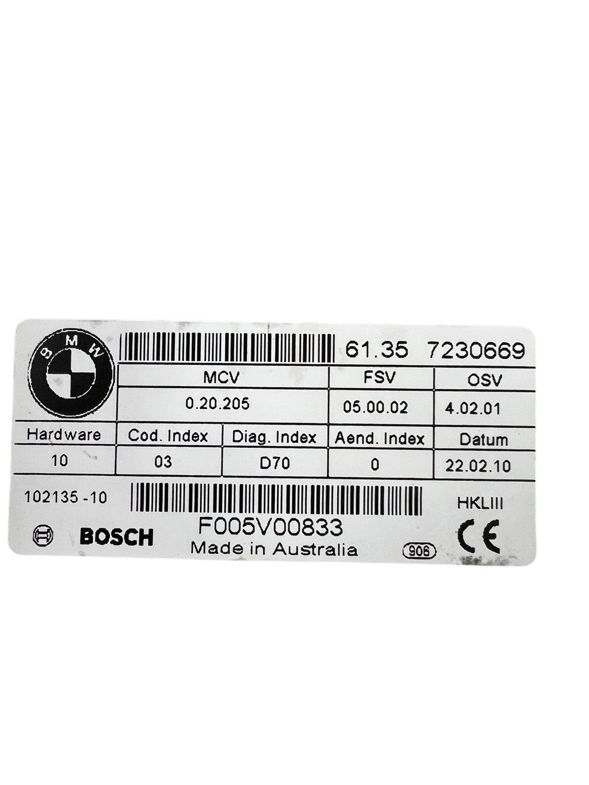 2009-13 BMW  X5 Telematic Bluetooth Control Module OEM 923109001