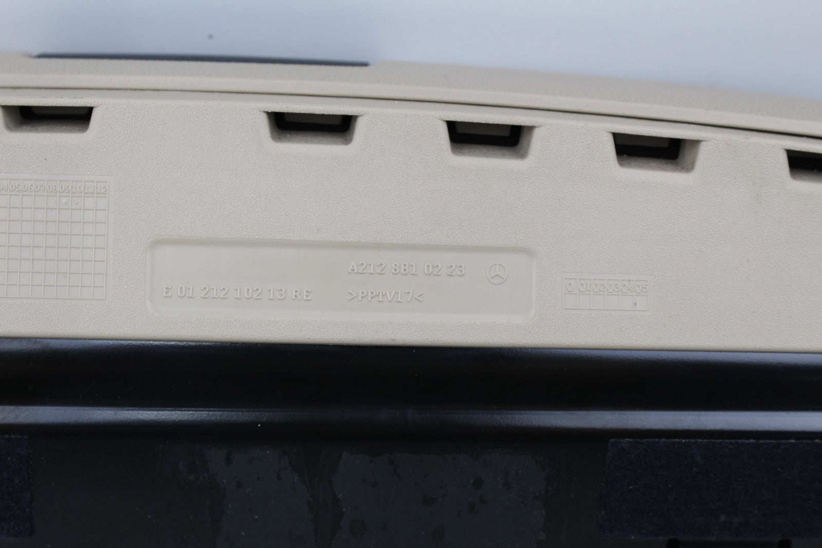 2010-16 MERCEDES E350 RIGHT SIDE UNDER SEAT COMPARTMENT OEM A2128810223