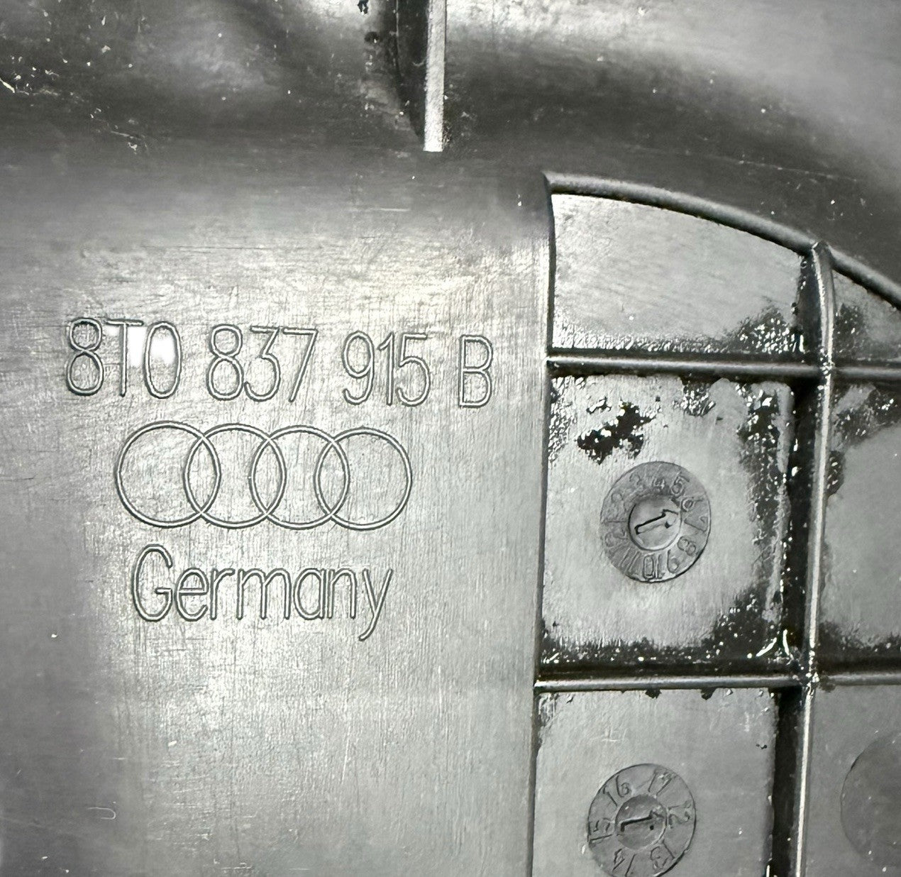 2008-2017 AUDI S5 A5 RS5 - Front LEFT Inner DOOR Panel Cover  OEM 8T0837915B