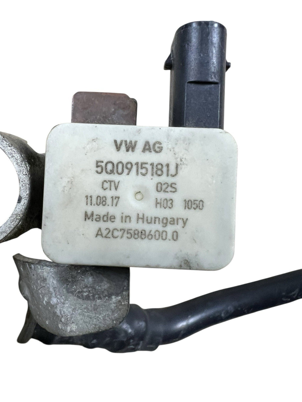 2017-2020 AUDI A3 Battery Monitoring Module / Cable OEM 5Q0915181J