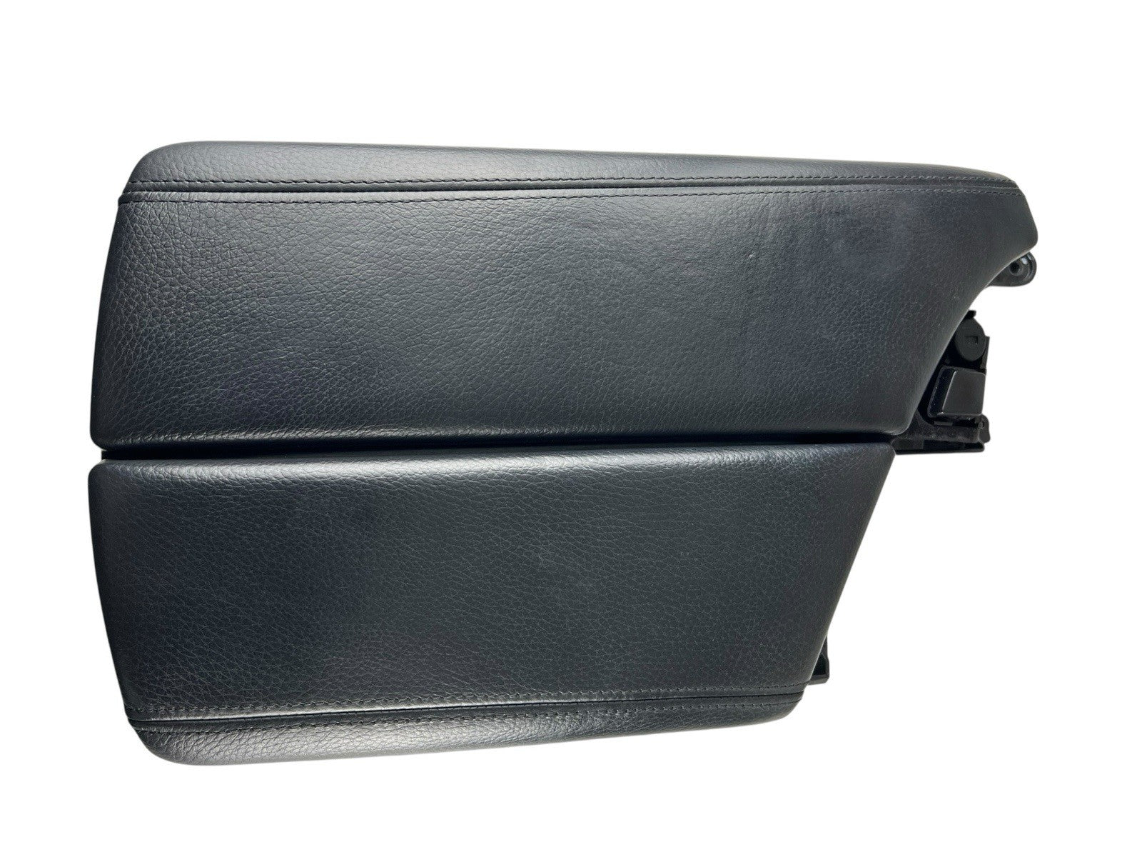 11-16 BMW 5-Series Front Console Arm Rest Armrest Cover Lid Black OEM 921689013