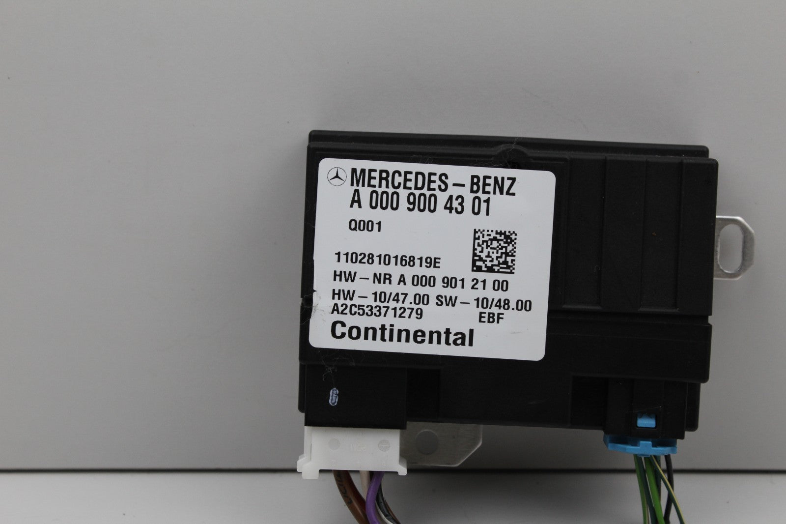 2010-2016 MERCEDES E350 W212 FUEL PUMP CONTROL MODULE A0009004301 OEM