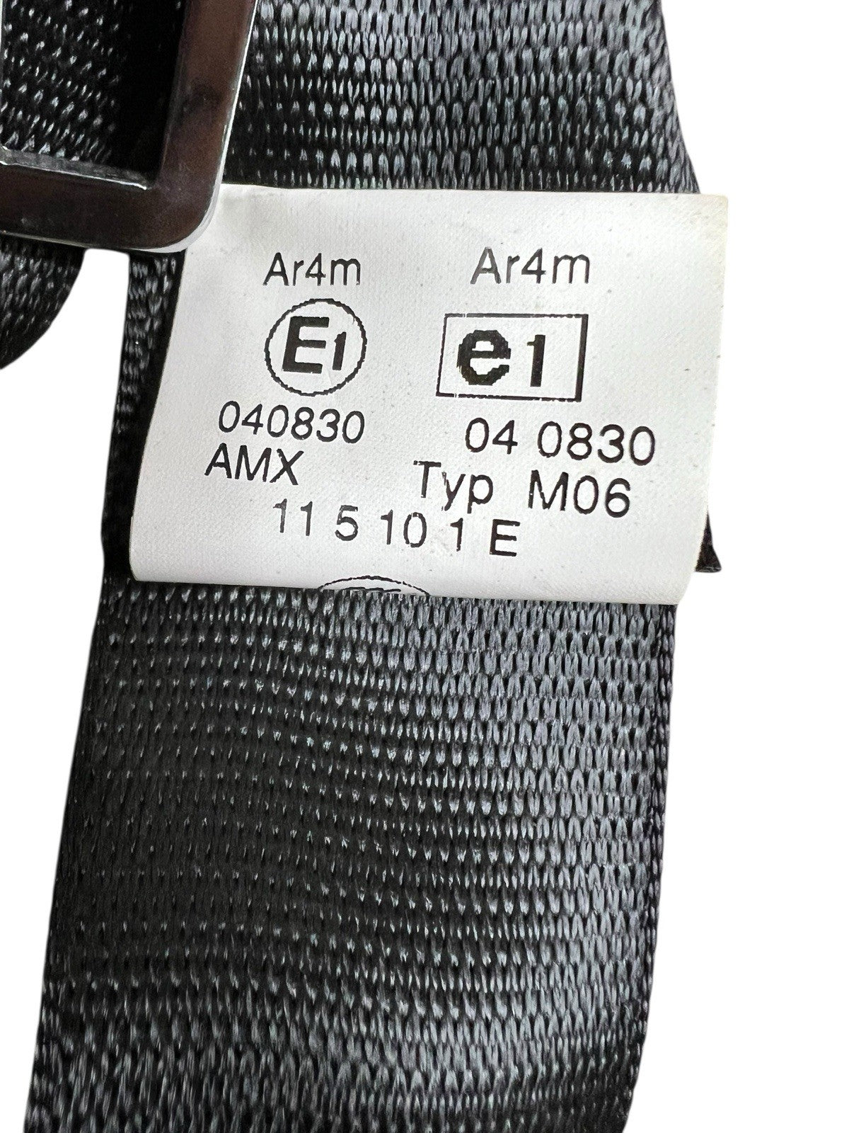 07-13 BMW X5 REAR LEFT DRIVER SIDE SEAT BELT RETRACTOR OEM  606345501C