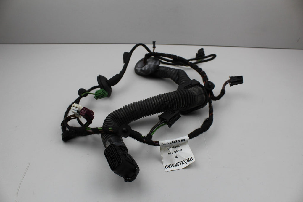 2010-14 MERCEDES E350 REAR RIGHT DOOR SIDE WIRE WIRING HARNESS OEM 2125407205