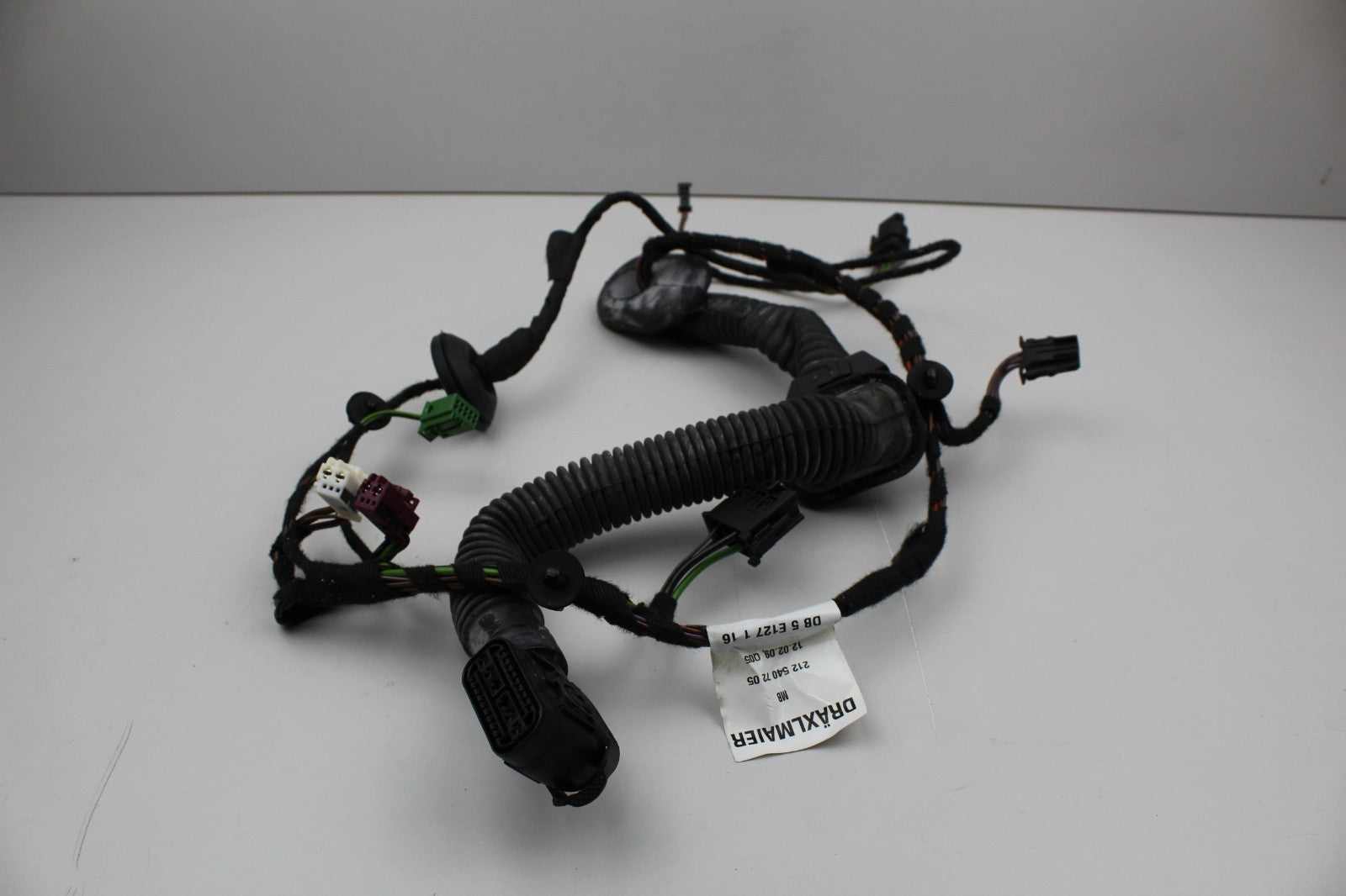 2010-14 MERCEDES E350 REAR RIGHT DOOR SIDE WIRE WIRING HARNESS OEM 2125407205