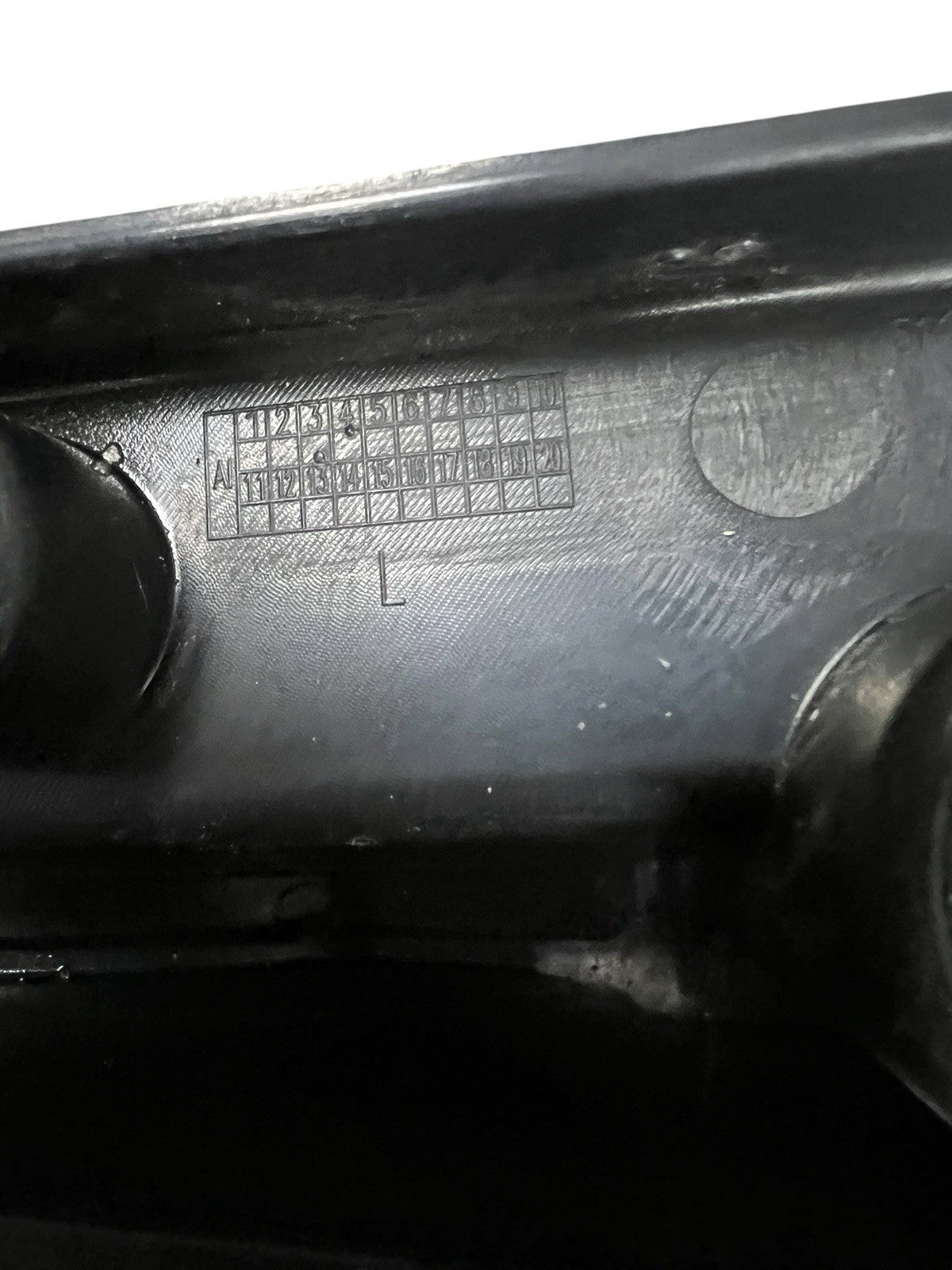2007 - 2013 BMW X5 E70 Rear Left Side Bumper Mount Bracket Corner 7226935 OEM.