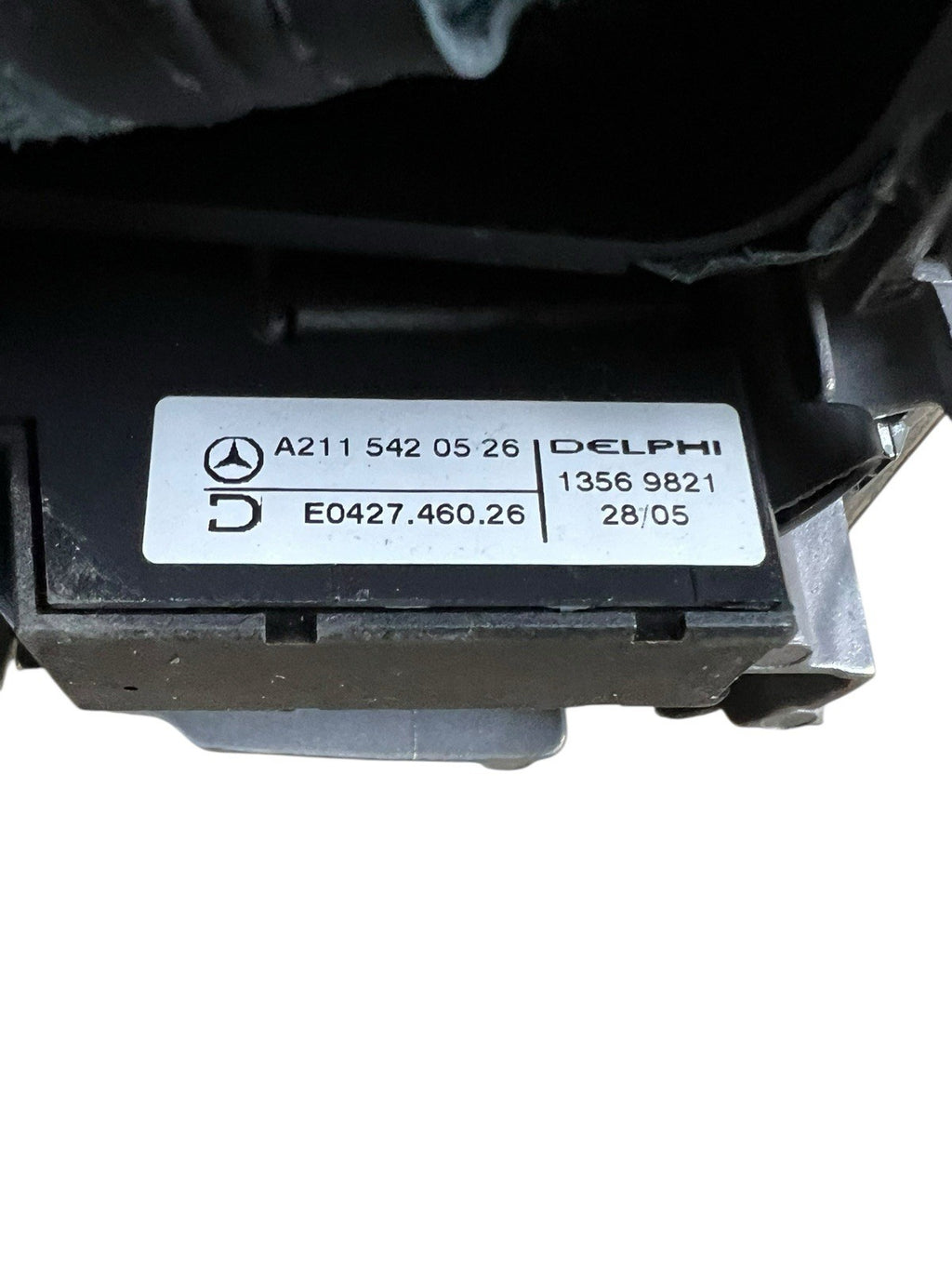 03-06 E350 W211 E320  Mercedes Benz Shifter Knob Cover Bezel Trim Selector Wood