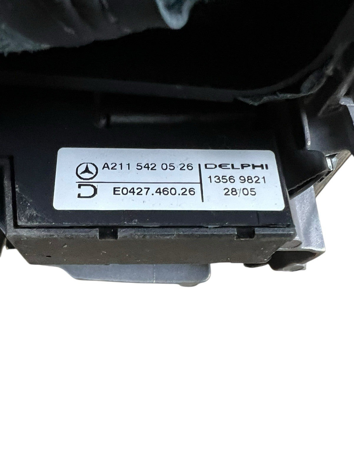 03-06 E350 W211 E320  Mercedes Benz Shifter Knob Cover Bezel Trim Selector Wood