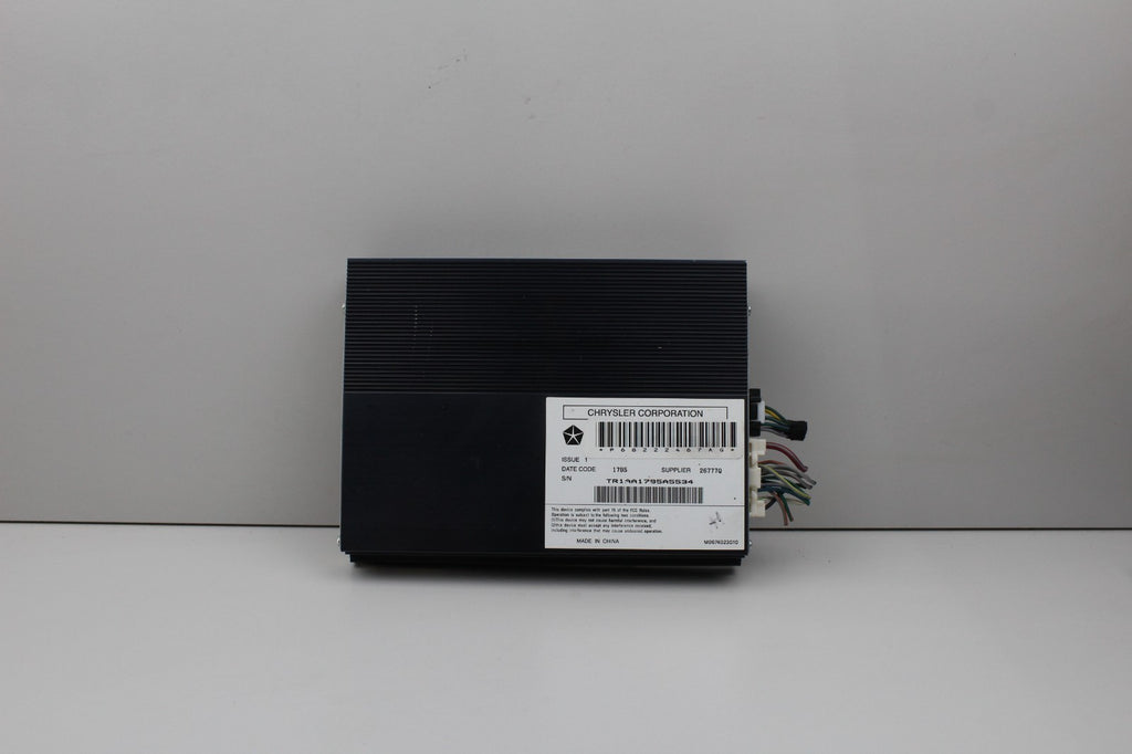 2015 DODGE CHALLENGER SOUND AMPLIFIER AMP OEM P68222467AG