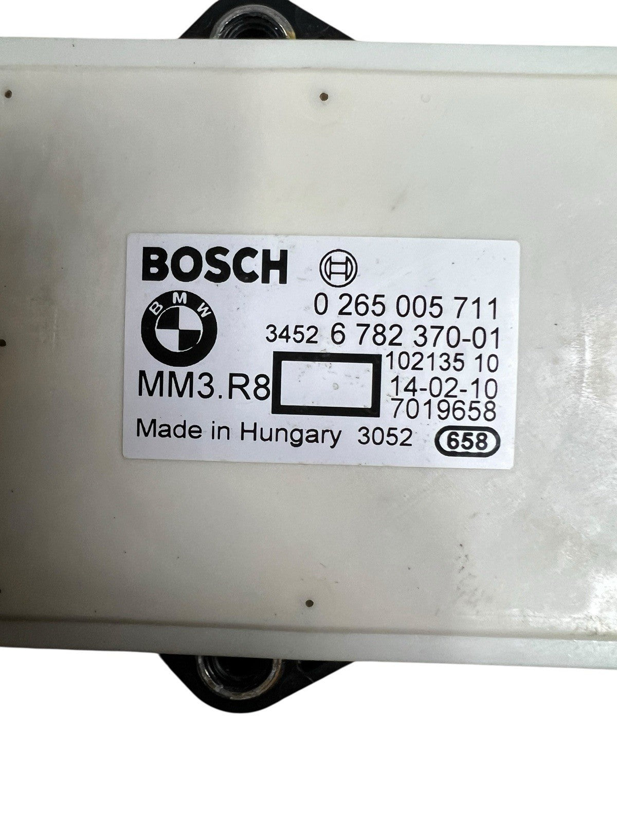 07-13 BMW X5 YAW TURN RATE STABILITY SPEED SENSOR MODULE 6 782 370-01 OEM