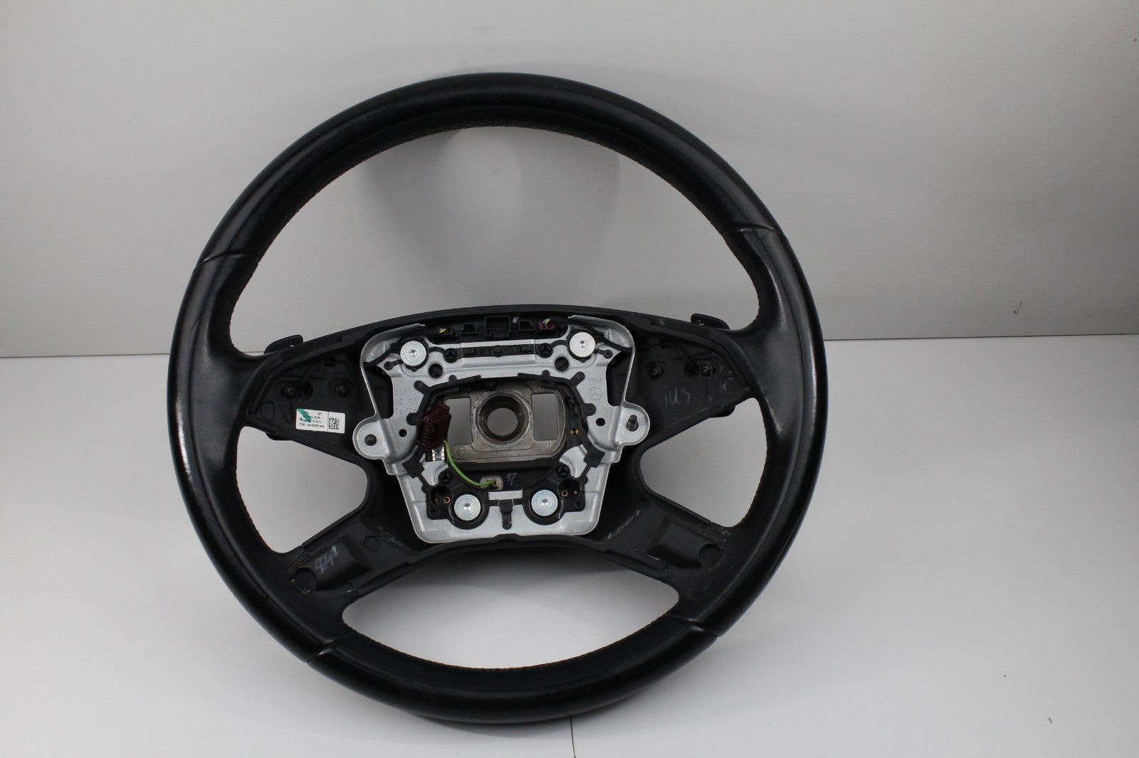 2010-13 MERCEDES E350 STEERING WHEEL WITH PADDLE SHIFTERS OEM A2124600403
