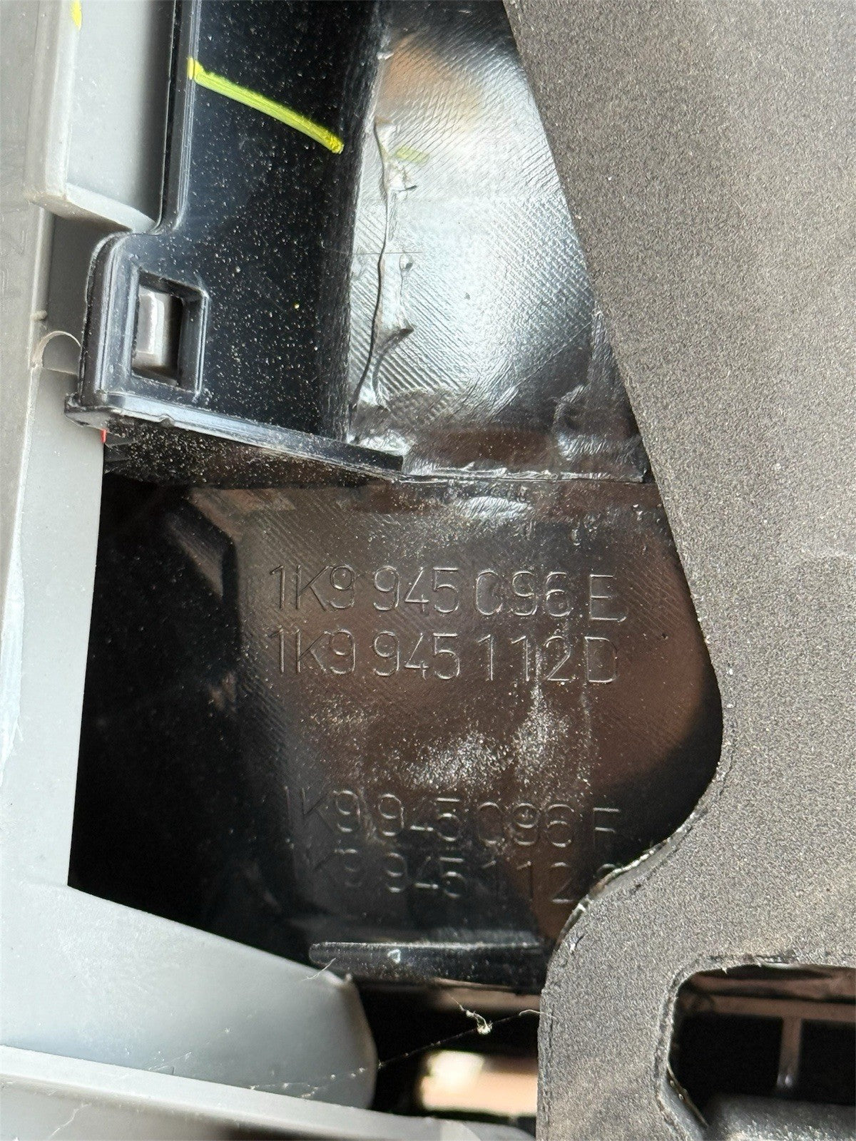 Right Rear Tailgate Stop Volkswagen 2010-2014 OEM 1K9 945 096 E