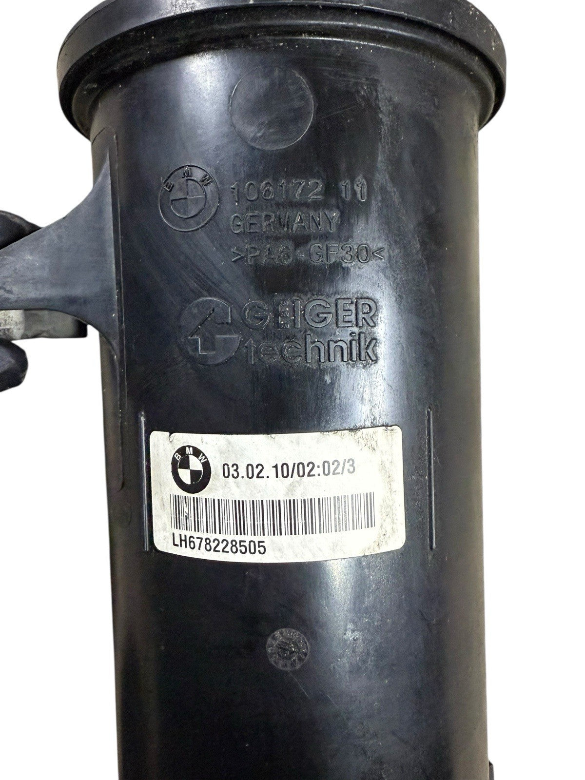 07-13 BMW X5 X6 E70 POWER STEERING FLUID RESERVOIR BOTTLE TANK OEM 10617211