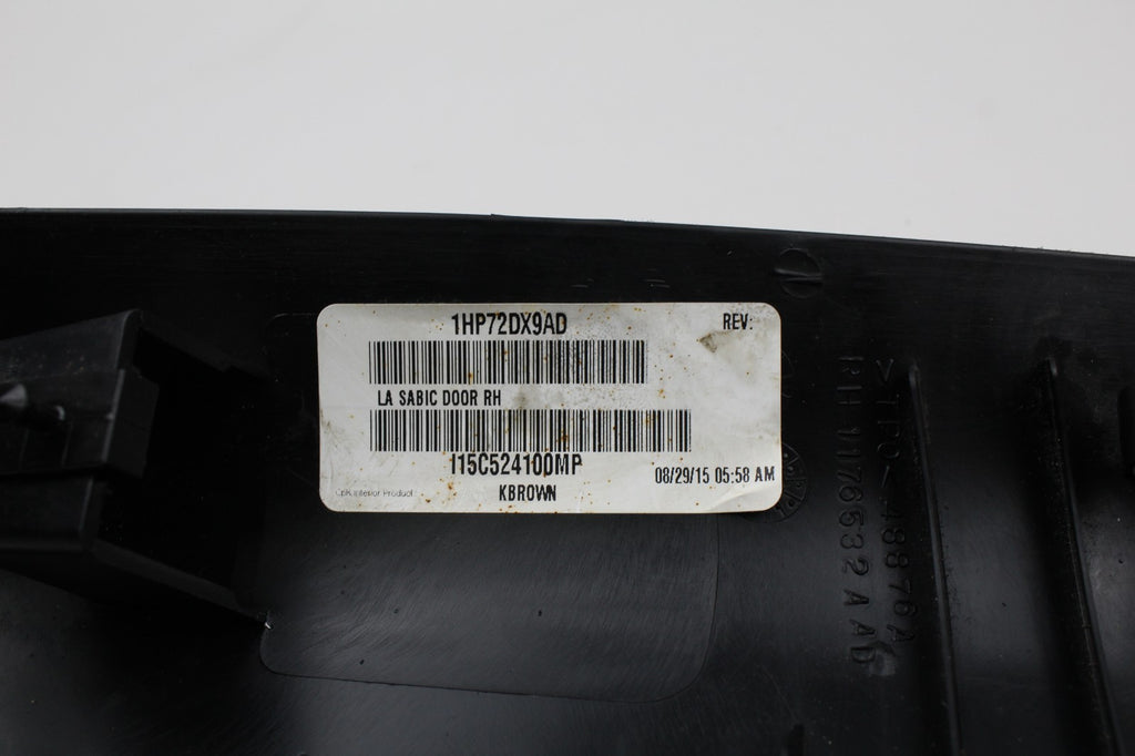 2015-23 DODGE CHALLENGER REAR RIGHT C PILLAR OEM 1HP72DX9AD