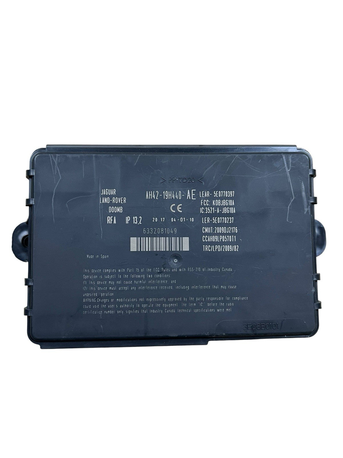 2011-13 Range Rover Keyless Entry Module AH4219H440AE OEM