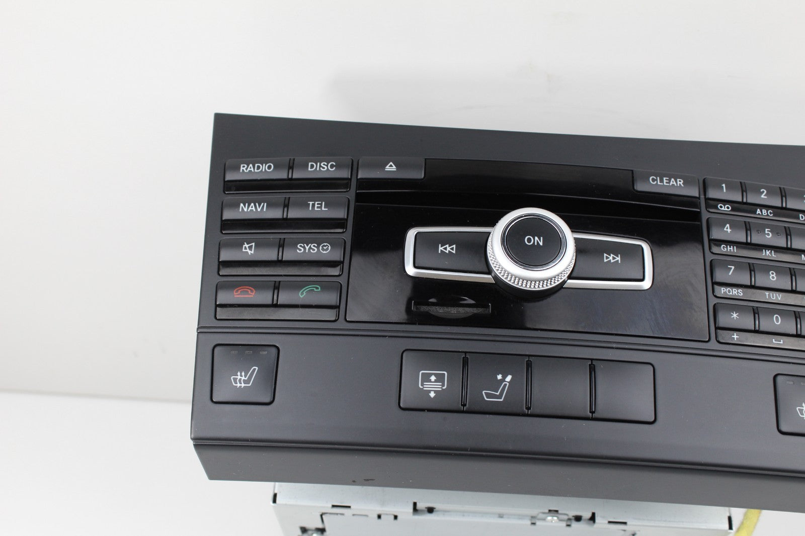 2010-13 MERCEDES E350 COMMAND NAV/RADIO CONTROL UNIT OEM A2129006513 