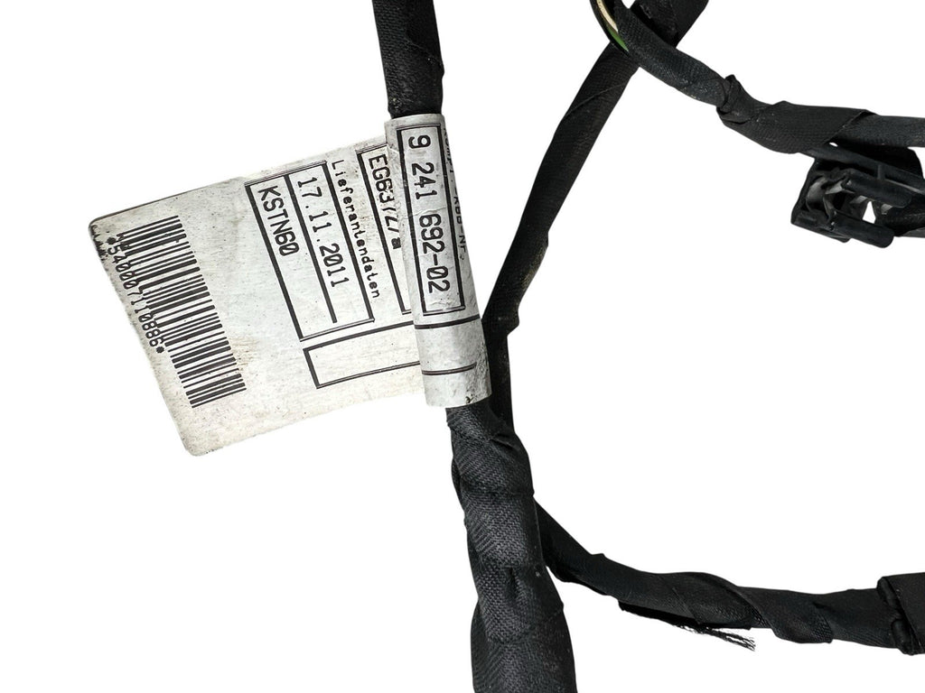 2011-2013 BMW 5-Series Front Bumper Parking Distance Sensor Wiring OEM 9241692