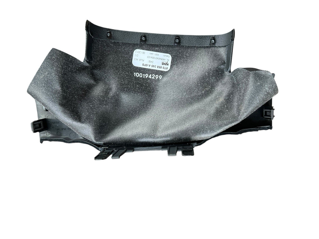 2013-2016 AUDI S5 Steering Column Cover Trim OEM #8T0858345A