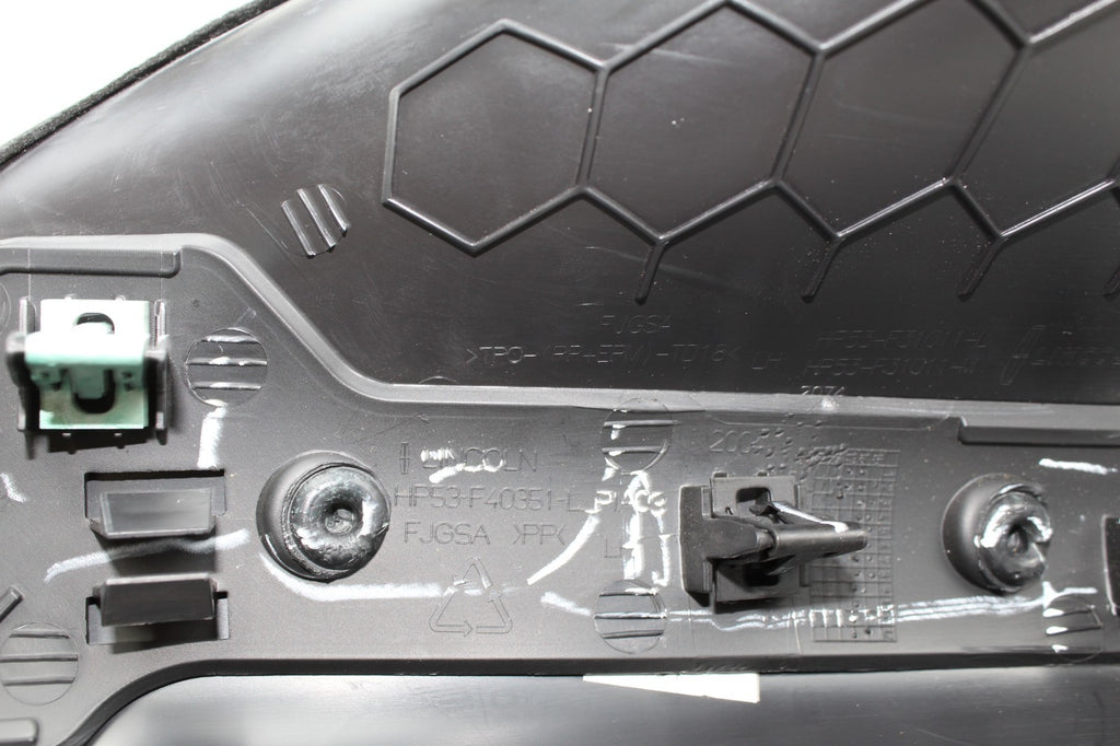 17-20 LINCOLN MKZ REAR LEFT DRIVER SIDEC PILLAR WINDOW PANELTRIM OEM HP53F40351L