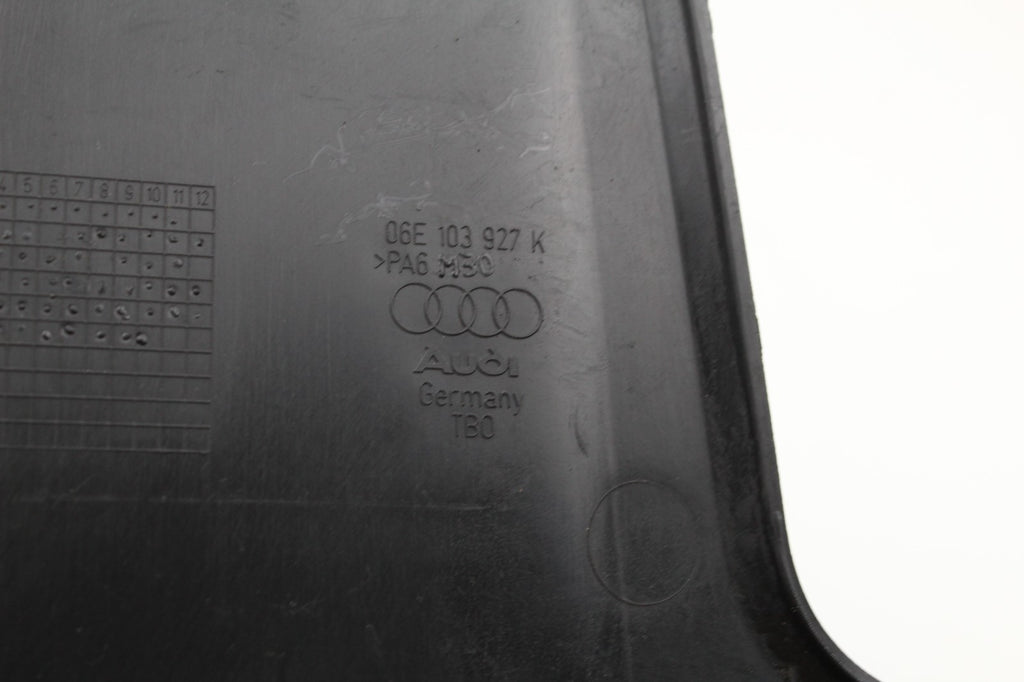 2012-15 AUDI A4 FRONT ENGINE COVER TRIM OEM 06E103927K