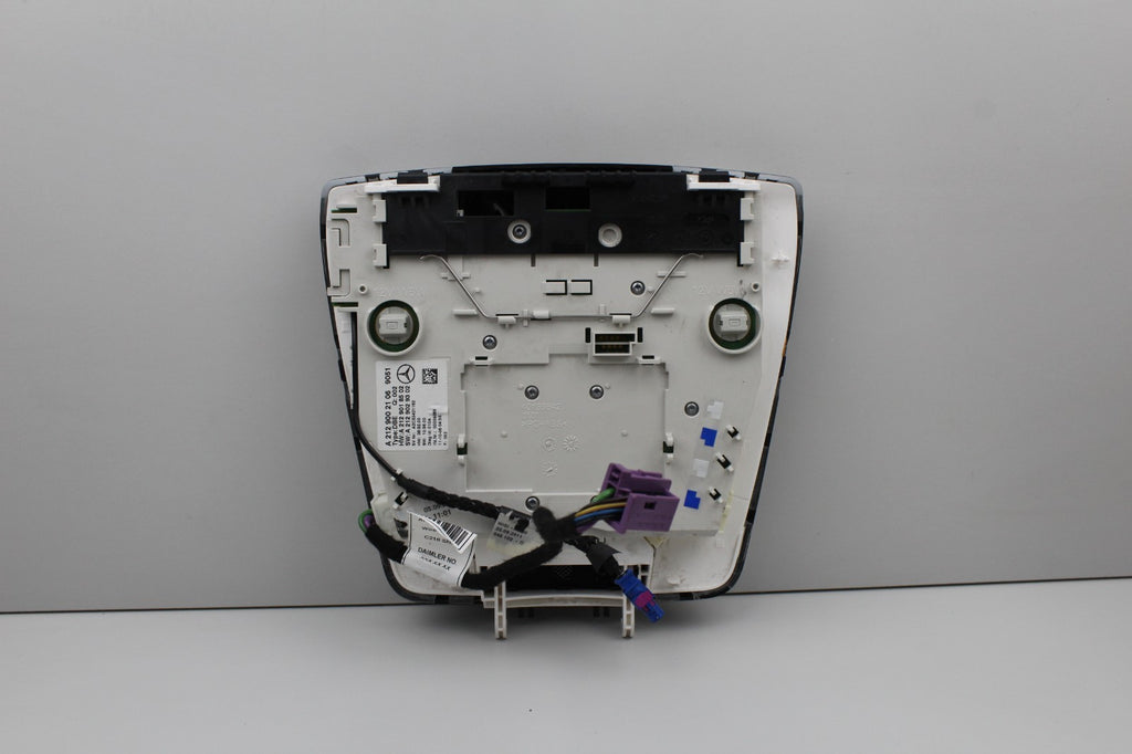 11-17 Mercedes W212 E350 E550 Front Overhead Console Dome Map Light W/Switch OEM