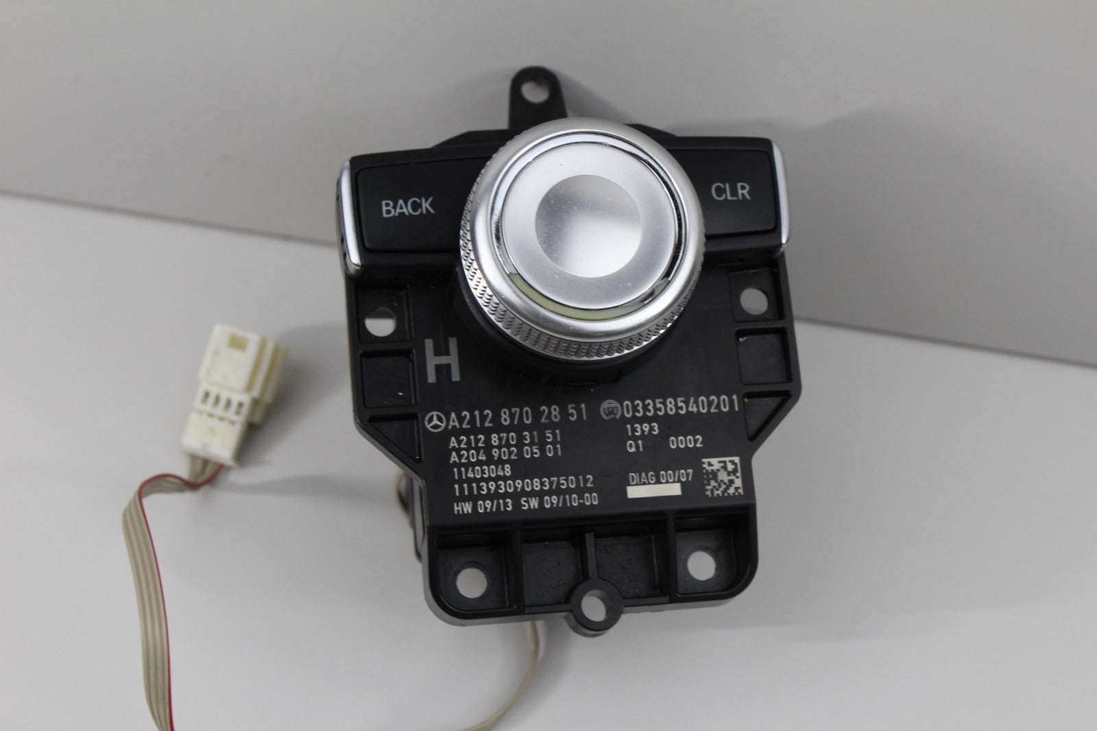 2010-13 MERCEDES E350 CONTROL KNOB SWITCH OEM A2128702851
