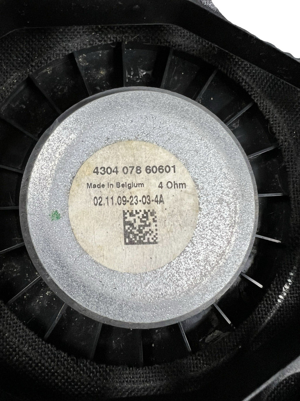 07-13 BMW X5 E70 FLOOR SUBWOOFER SUB WOOFER SPEAKERS OEM 430407860601