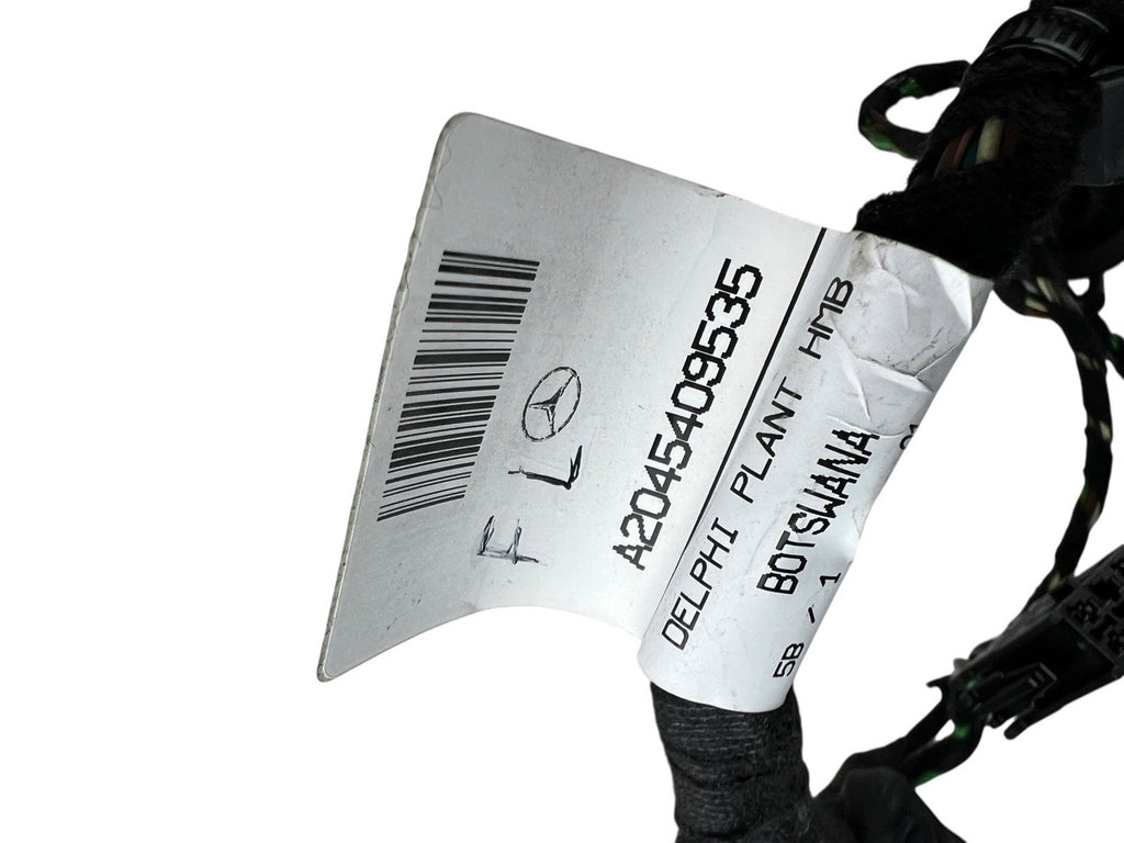 ✅2008-2014 MERCEDES C350 FRONT LEFT DRIVER DOOR WIRING HARNESS OEM A2045409535