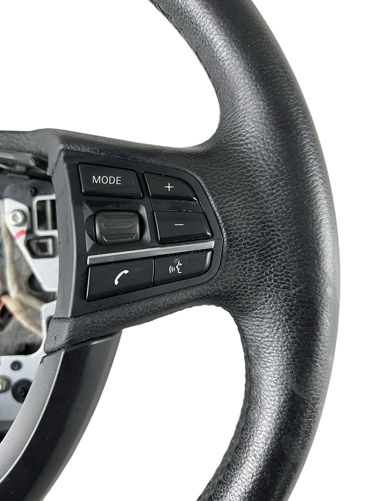 2010-15 BMW 528i  Series Leather Steering Wheel with Controls HEATED OEM 9229479