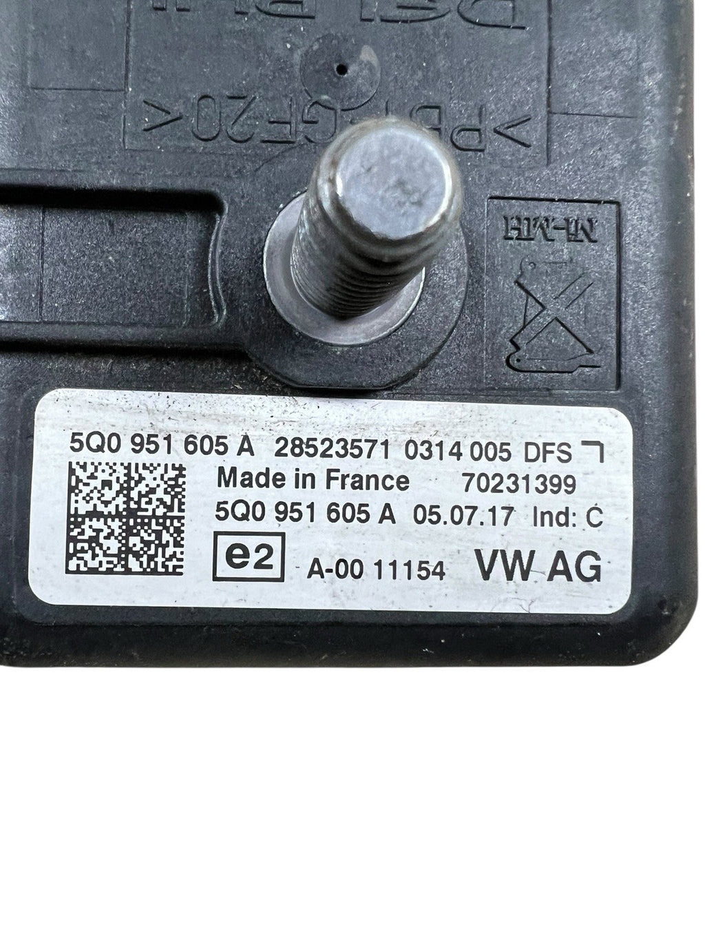 2018-20 Audi A3 Anti Theft  Alarm Siren 5Q0951605A OEM