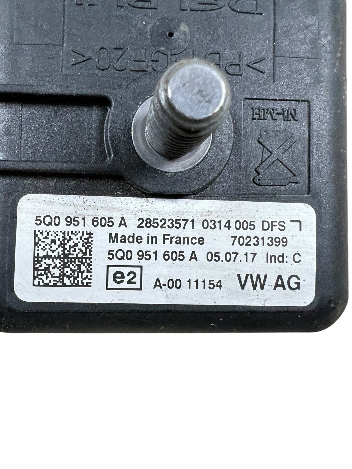 2018-20 Audi A3 Anti Theft  Alarm Siren 5Q0951605A OEM