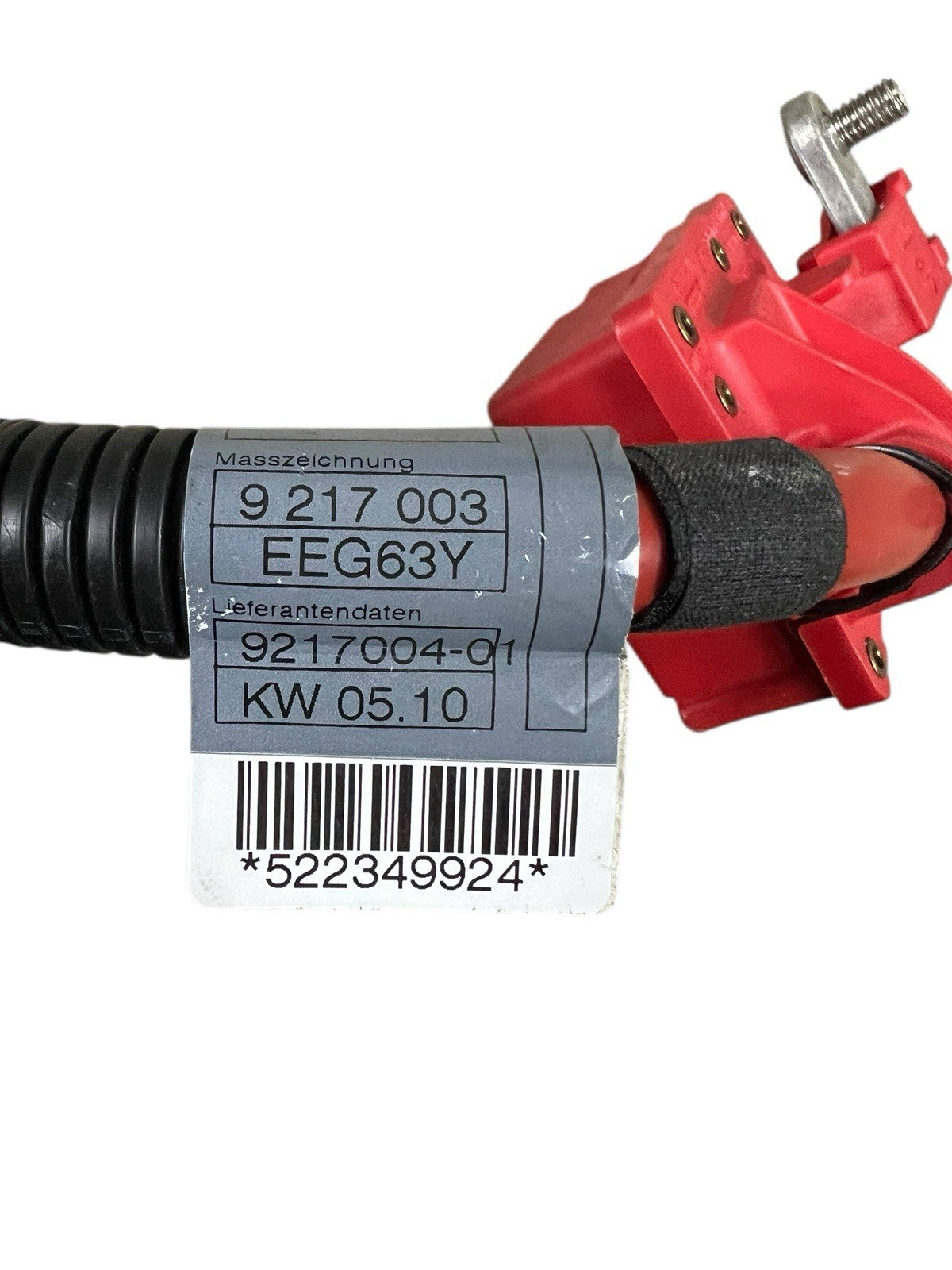2007-2013 BMW X5 POSITIVE BATTERY TERMINAL CABLE 9217003 OEM